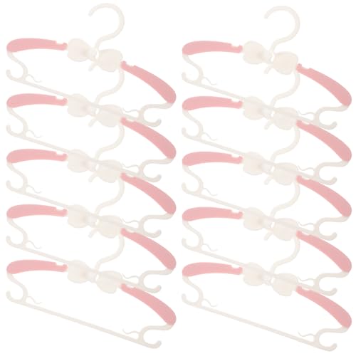 OUNONA 10pcs Boys and Girls' Expandable Clothing Hangers Telescopic Children's Coat Racks Multifunctional Hangers for Clothes Storage