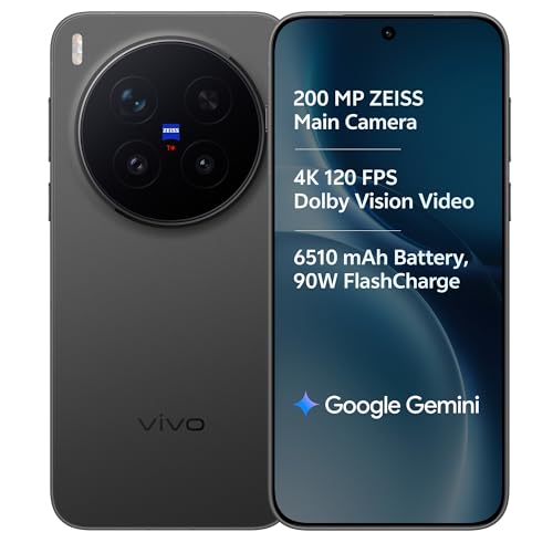 vivo X300 Pro 5G (Elite Black, 16GB RAM, 512GB Storage) with No C...