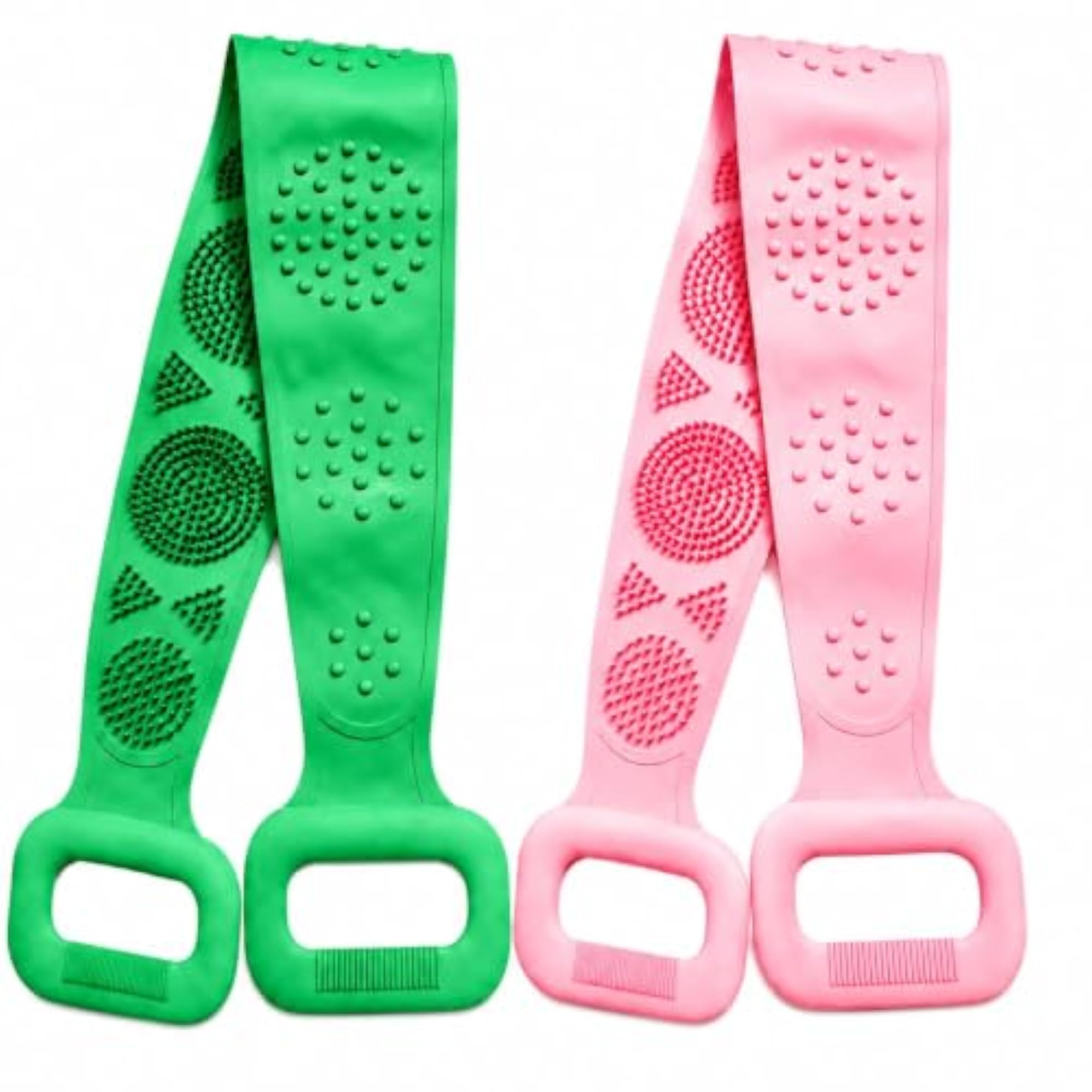 Back Scrubber for Bathing, Silicone Body Scrubber