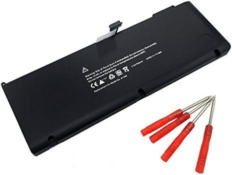 Ankon A1382 A1286 Laptop Battery for Apple MacBook Pro 15" i7 (Only for Core i7 Early 2011 Late 2011 Mid 2012 Version) MB985 MC721 661-5476 661-5211 [6-Cell 77.5WH]
