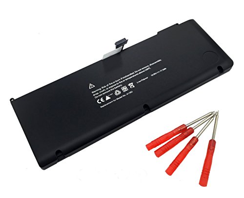 Ankon A1382 A1286 Laptop Battery For Apple Macbook Pro 15" I7 (Only For Core I7 Early 2011 Late 2011 Mid 2012 Version) Mb985 Mc721 661-5476 661-5211 [6-Cell 77.5Wh] #TOP2