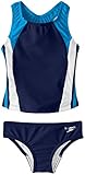 Speedo Girl's Swimsuit Two Piece Tankini Infinity Splice Thick Strap - Manufacturer Discontinued