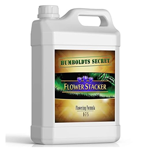 Humboldts Secret Flower Stacker – Flowering Plant Food – Nutrient System for Potting Soil for Indoor Plants & Outdoor Plants – Increase Flower Yield – Supports Flowering & Fruiting in Plants – 1 Quart