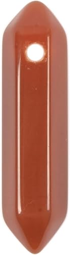 Vista 116 de Cuarzo rosa de 1.28 pulgadas (1.260 in) con piedras preciosas naturales hexagonales para hacer joyas, cuentas de curación de reiki de chakras