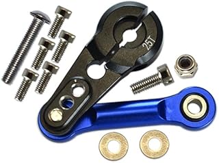 GPM Upgrades Aluminum Tie Rod+25T Servo Horn for 1/8 Kraton ARA106040T1/T2&Typhon ARA106046&Talion ARA106048&Outcast ARA106060&Notorious ARA106044T1/T2 RC Cars (Black)