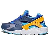 ナイキ メンズ エアマックス 90 スニーカー, ディフューズドブルー/レーザーオレンジ/レーサーブルー, 5.5 US Big Kid