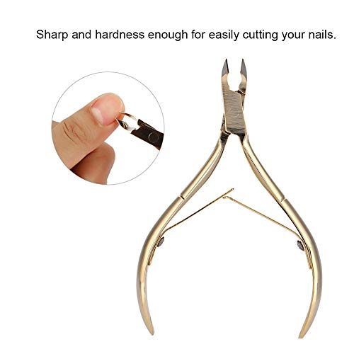 Nagelriemtrimmer Nagelriemschaar Roestvrij staal Dode huidschaar Nagel Manicure Gereedschap Nagelriemverwijderaar Schaar - Afbeelding 5