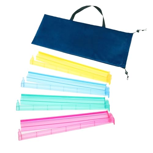 Bolsa de mahjong plegable de tela con varilla de empuje 3