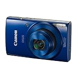 Canon IXUS 180 Digitalkamera (20 MP, 10 x opt. Zoom, 4 x dig. Zoom, 6,8cm (2,7 Zoll) LCD Display, WLAN, Bildstabilisator) blau