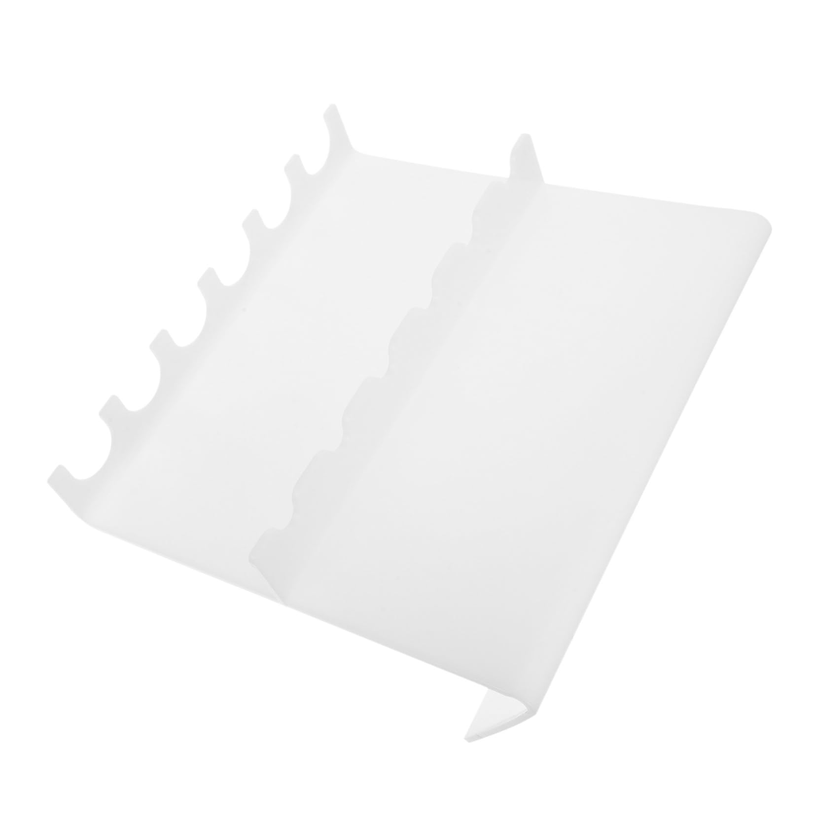 Cabilock Lab Pipettor Stand Rack Linear Pipette Holder Scientific Lab Tube Holder Rack Plastic Material