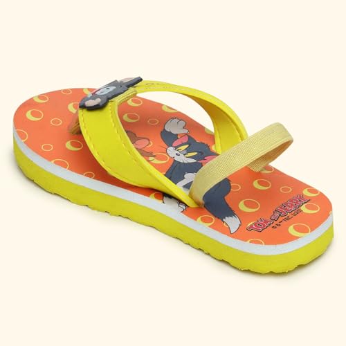 Image of YOHO Slippers for Toddlers | Comfortable and Lightweight Kids FlipFlop|WB Cartoon & Comic Characters: Batman, Superman, PPG, Tom & Jerry, Scooby Do and We Bare Bears Footwear for Girls & Boys