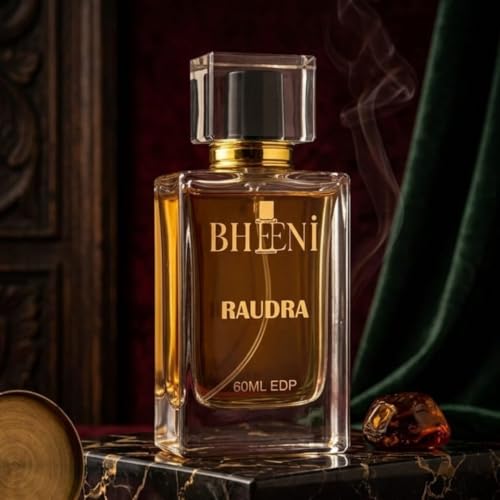 Image of Raudra Eau De Parfum Unisex | Oakmoss Oud Rose Pineapple Perfume | Long Lasting EDP 60ml | Rich Luxury Fragrance | Unisex Gift