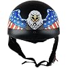 1Storm Motorcycle Half Face Helmet Mopeds Scooter Pilot with Retractable Inner Smoked Visor