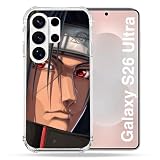 Carcasa Reforzada para Samsung Galaxy S26 Ultra Manga Naruto Itachi Cara