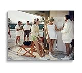 Vintage Tennis Photograph,Old Money Sports Aesthetic Wall Art,Preppy Summer Print,Country Club Decor,High Society Poster, Tennis Club Poster 16X24inch Unframed