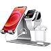 Produktbild Bestand 3 in 1 Aluminium Phone Stand, Ladestation, Dock Kompatibel mit iPhone, Apple Watch, Airpods and Other Smartphone - Grau