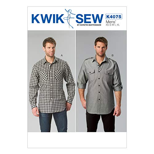 KWIK-SEW PATTERNS K4075 Men's Shirts