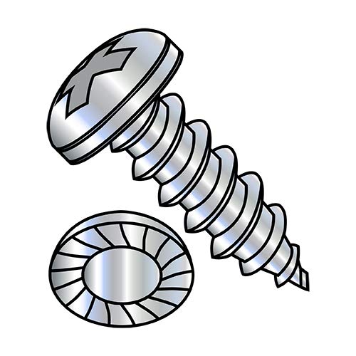 Tornillo autorroscante Zinc 12-14X3/4 Phillips Pan Serrado