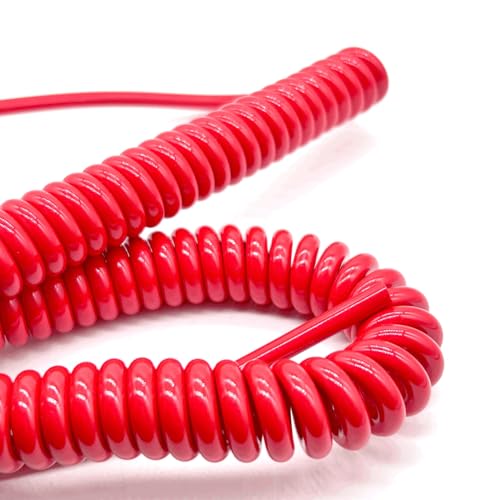Cordon en spirale extensible 6 mètres pour libérer l'espace de travail