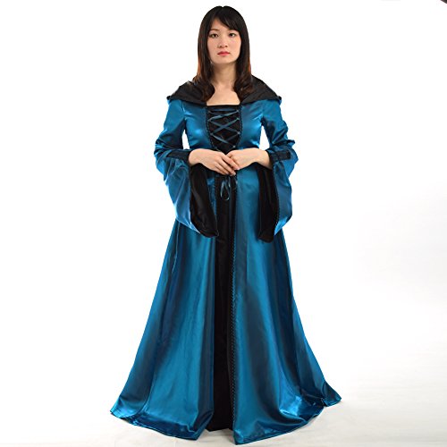 Robe médiévale ajustable BLESSUME pour costume confortable sans serrer