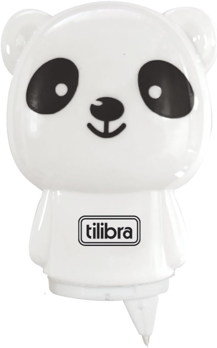 Tilibra - Corretivo em Fita 5mmx5m Panda - Tilibra Tilibra - Corretivo em Fita 5mmx5m Panda - Tilibra