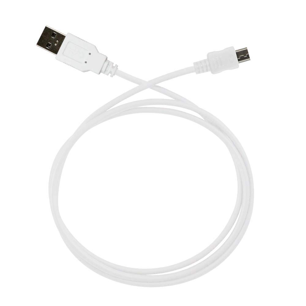 WalR, Micro USB Charger Data Cable for Amazon Kindle 1 2 3 DX Fire HD 7.0 8.9 HDX 7.0 8.9, White Cord, 3 ft