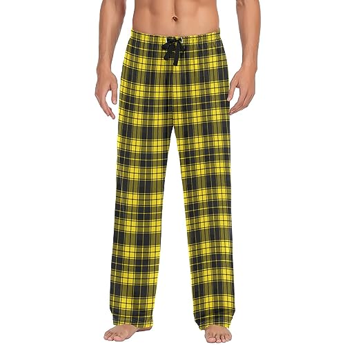 Pantalon de pyjama pour homme aux finitions soignées et confort premium
