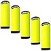 Hibate Comfort Neoprene Luggage Handle Wrap Grip - Fluorescent Yellow, Pack of 5