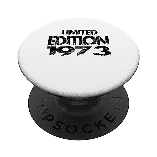 Edición limitada 1973 Cumpleaños 1973 Vintage 1973 PopSockets PopGrip Intercambiable