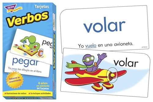 Trend Enterprises Verbos Skill Drill Flash Cards
