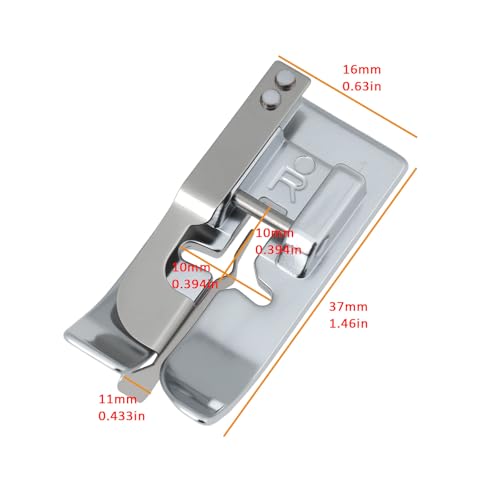 2 Piezas Pie para Máquina de Coser Zurcido Metal miniatura 4