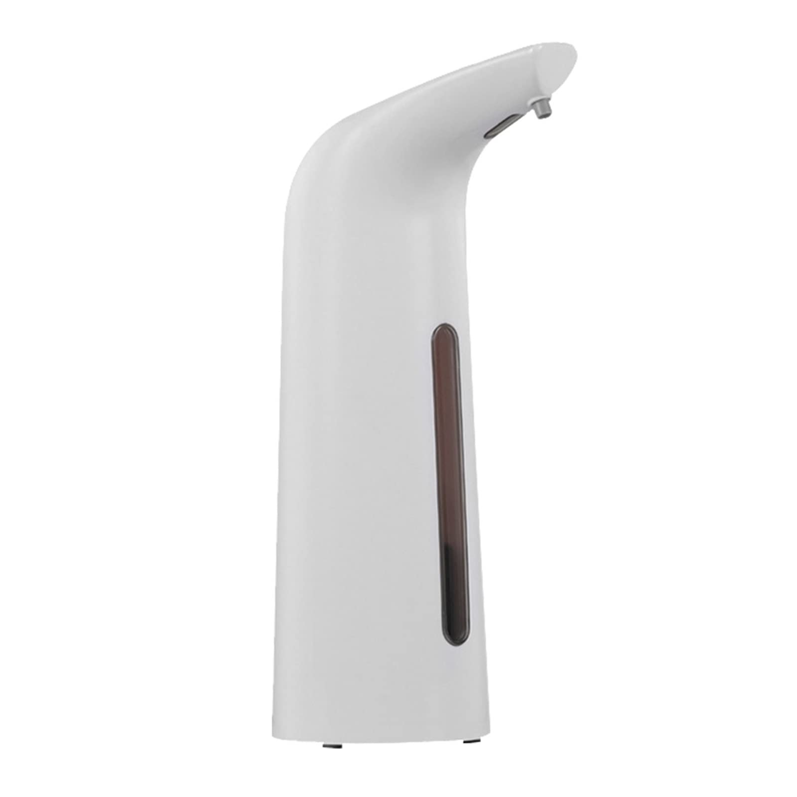 Dispensador automático de jabón blanco con sensor para lavado de manos en cocina y baño