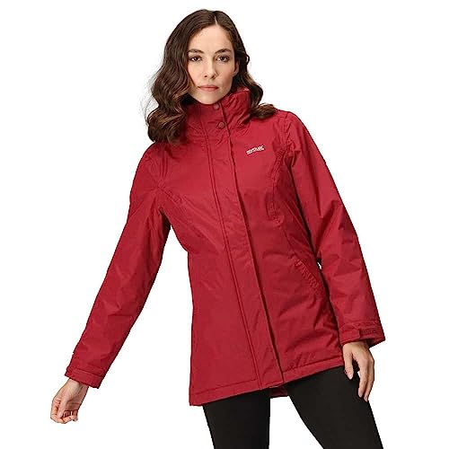 Regatta Womens Blanchet II Waterproof Insulated Jacket 8 Rumba Red