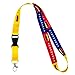 Country of Venezuela Flag Lanyard for Keys Keychain Souvenir Venezuelan (Lanyard)