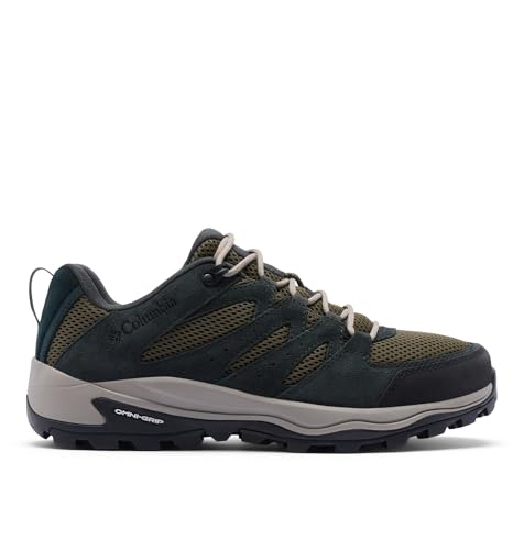 Columbia Herren Redmond 4 Breathe Low Rise Trekking- & Wanderhalbschuhe, Dark Moss Stinger, 43 EU