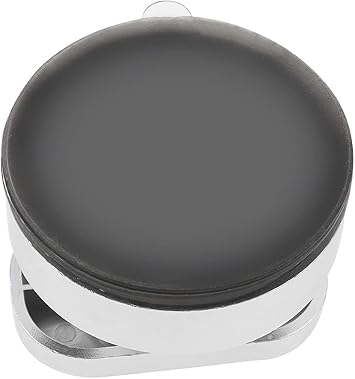 2 Piece Suction Cup Door Handle with Strong Suction Glass Door Handles | Suction Cup Knobs Window Handles Drawer Glass Door Drawer Cabinet Wardrobe Refrigerator Door Balcony Doors - Silver