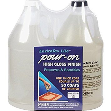 Environmental Tech EnviroTex Pour-On High Gloss Finish gallon kit