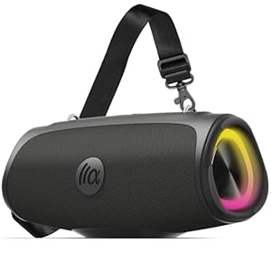 Portable Loud Bluetooth Speaker, 60W Large Subwoofer Wireless Bluetooth 5.3 with Powerbank USB Charge Out,Waterproof IPX7,Rugged Outdoor Boombox for Party,Camping,Beach,RV Life,Garage