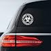 Bargain Max Decals - Zombie Outbreak Response Team Sticker Decal Notebook Car Laptop 5" (White)