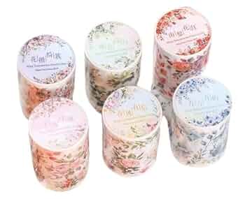 Amazon.co.jp: マスキングテープ 手帳 幅広60mm 水彩タッチ