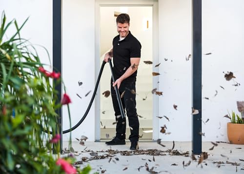 Nilfisk Buddy II 12 EU Nass-/Trockensauger, für die Reinigung im Innen- & Außenbereich, 12 Liter Fassungsvermögen, 1200 W Eingangsleistung (blau) - 2