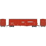 Athearn ATH18441 HO 50' NACC Box, Alumax #50192