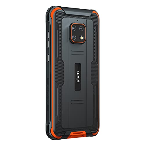 Plum Gator 7 4G Volte Unlocked Rugged Smart Phone Military Grade Ip69 Water Shock Proof 5580 Mah Battery - Orange #TOP3