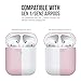 KeyBudz AirPods 2 & 1 Case [Front LED Visible] Protective Silicone Cover and Skin Compatible with Apple AirPods (Without Carabiner, Pretty in Pink)