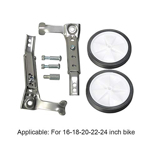 Ninefox Bicycle Training Wheels, Bicycle Stabiliser Fot Kids Fits 16-18-20-22-24 Inch Kids Variable Bike,Heavy Duty Stabilizers Mounted Kit For Kids Boy Girls Bikes #TOP6