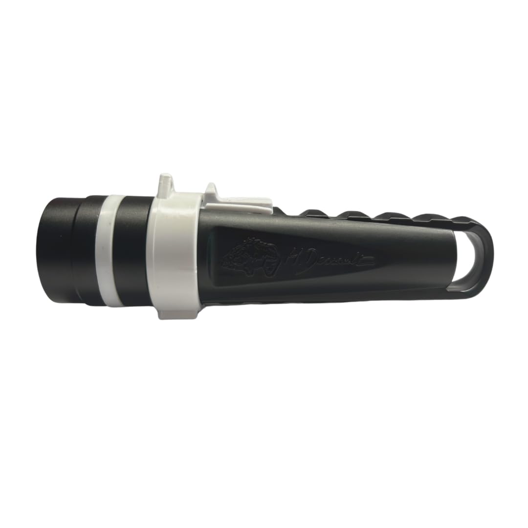 C4 TORCIA SIRIO H.Dessault - Torcia Subacquea Professionale 1.500 Lumen/circa 24.000 Lux - 100m Impermeabile - Fascio Concentrato 11° LED Alta Luminosità