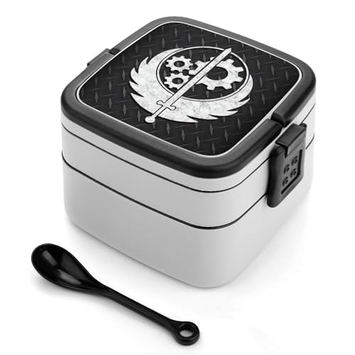 弁当箱 フォールアウト ランチボックス 二段 お弁当箱 おべんとう箱 ランチケース 大人用 子供用 学生 仕事 通勤 1000ml