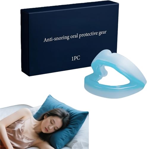 santenor SanoRespire -Embout buccal antironflement，unisexe, dispositif multifonctionnel de réduction du ronflement, compact et portable (1 pc)