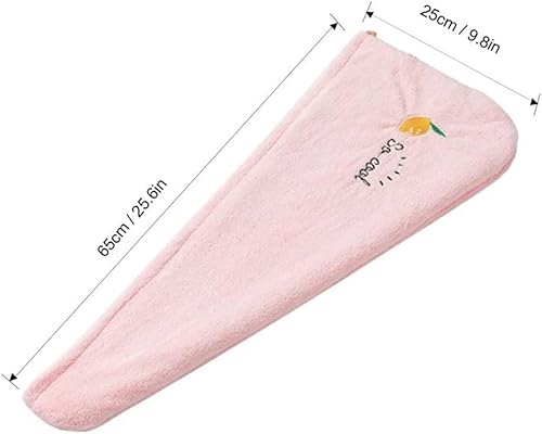 Wcjjgm Arichbox Rapid Drying Hair Towell,Rapid Drying Towel,Coral Fleece Ladies Hair Towel Set, Soft Dry Hair Towel With Embroidery For Children And Women | Comfortable And Absorbent (Blue-2Pcs) #TOP5