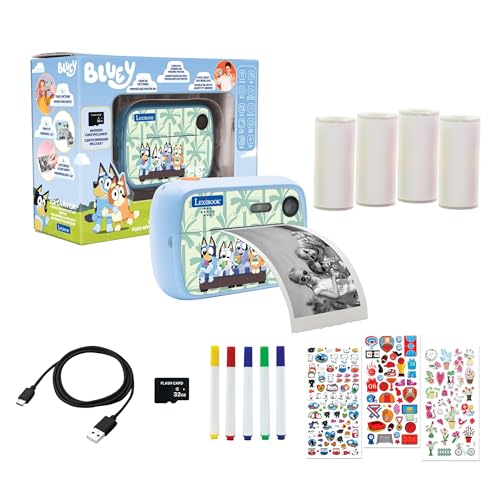 Lexibook Bluey appareil photo instantane StarCAM imprimante kit DJ150BY